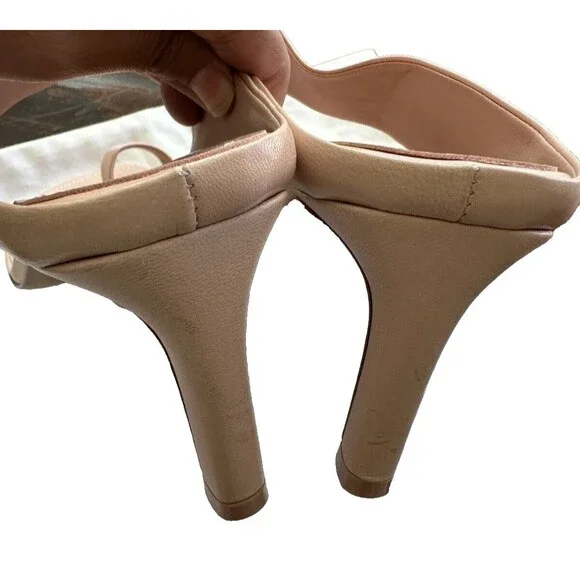 Zimmermann Strap Sandals leather heels shoes size EU 40 US 9.5 - Picture 7 of 9